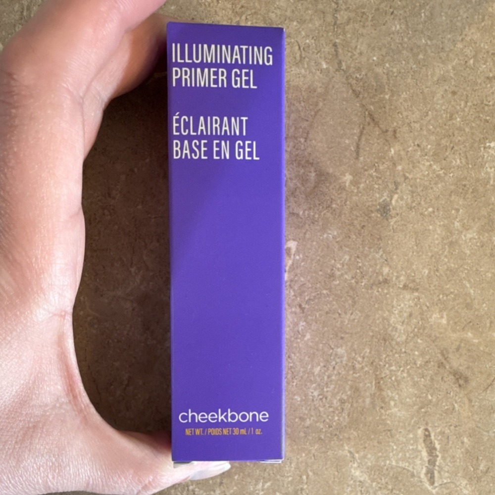 cheekbone Illuminating Primer Gel Moon Dew Shade Vegan 30ml Strawberry Scent